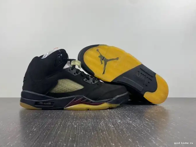 Ma Maniere Air Jordan 5 A Black FD1330-001 x 0408